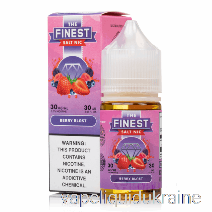 Vape Liquid Ukraine Berry Blast - The Finest Fruit Edition Salt Nic - 30mL 30mg